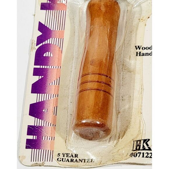 Handy Kitchen Pizza Cutter - Stainless Steel Blade Wood Handle Blade Size 2.5" - Picture 4 of 7